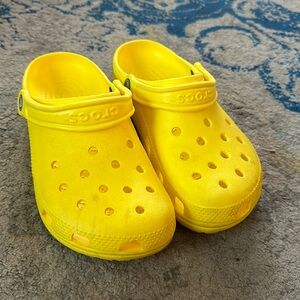 Yellow Crocs